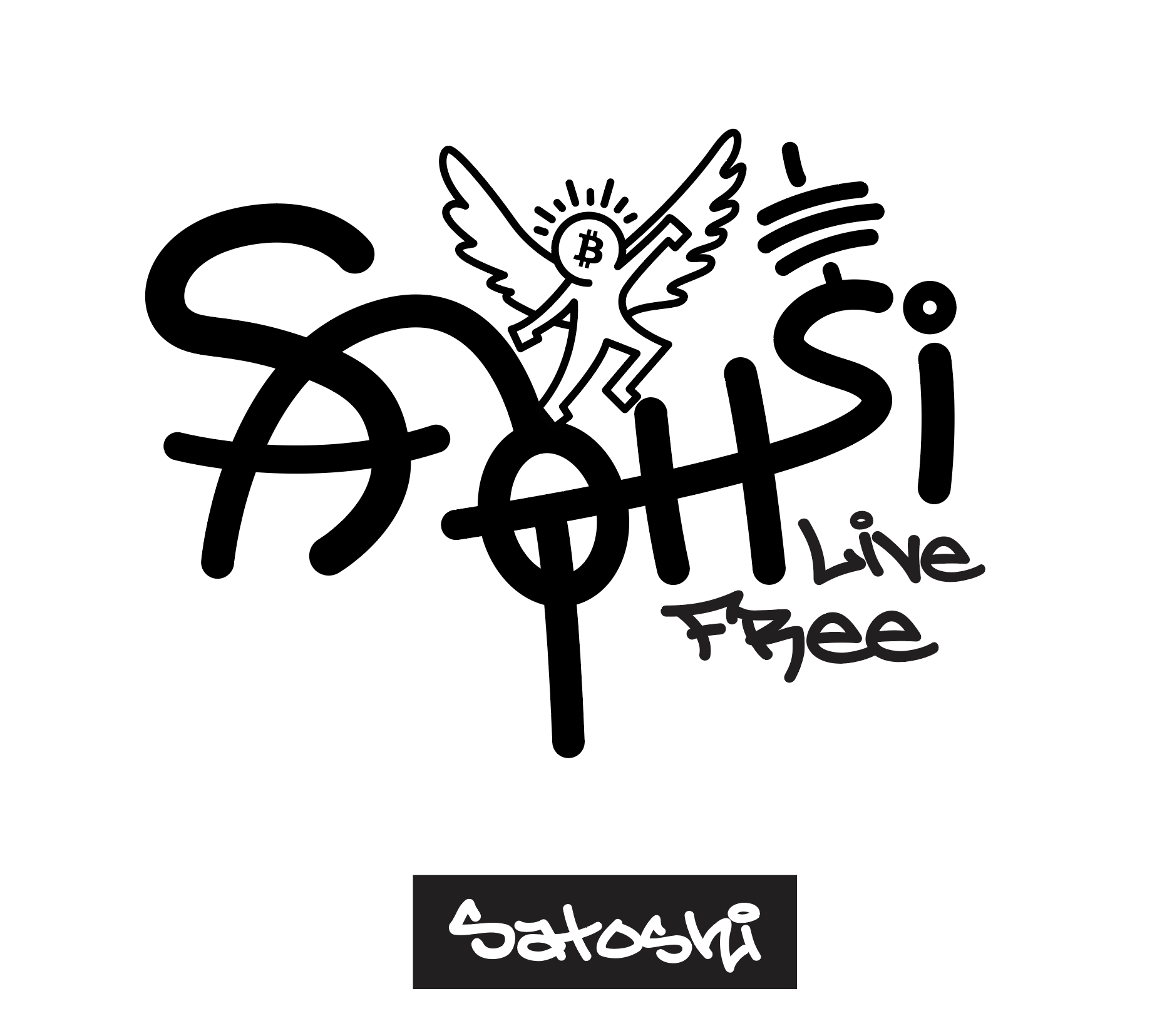 Working on new Satoshi Shirt designs…