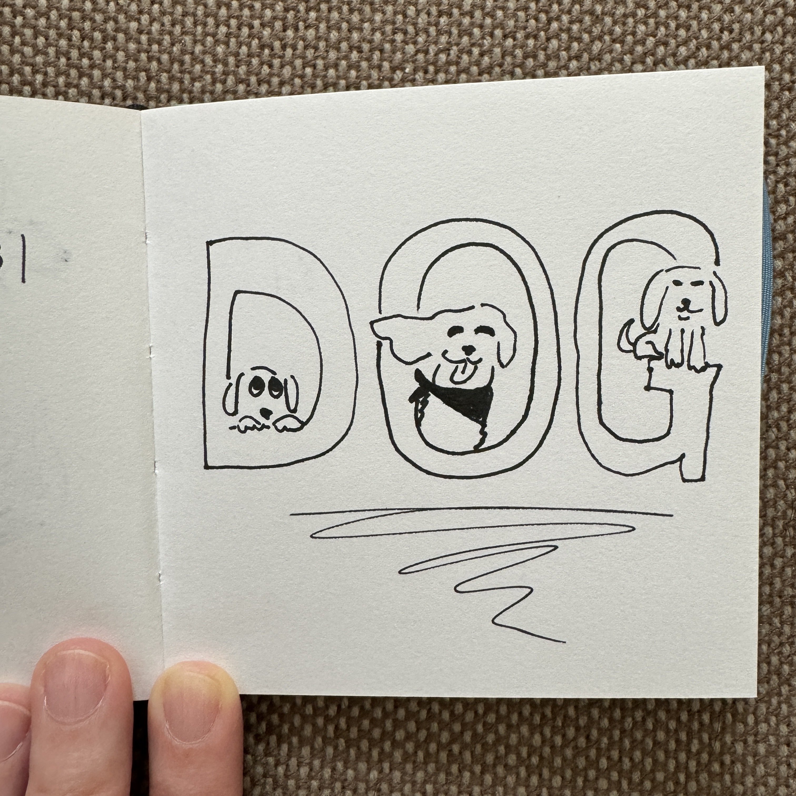 Last pen drawing of #dogstr theme…