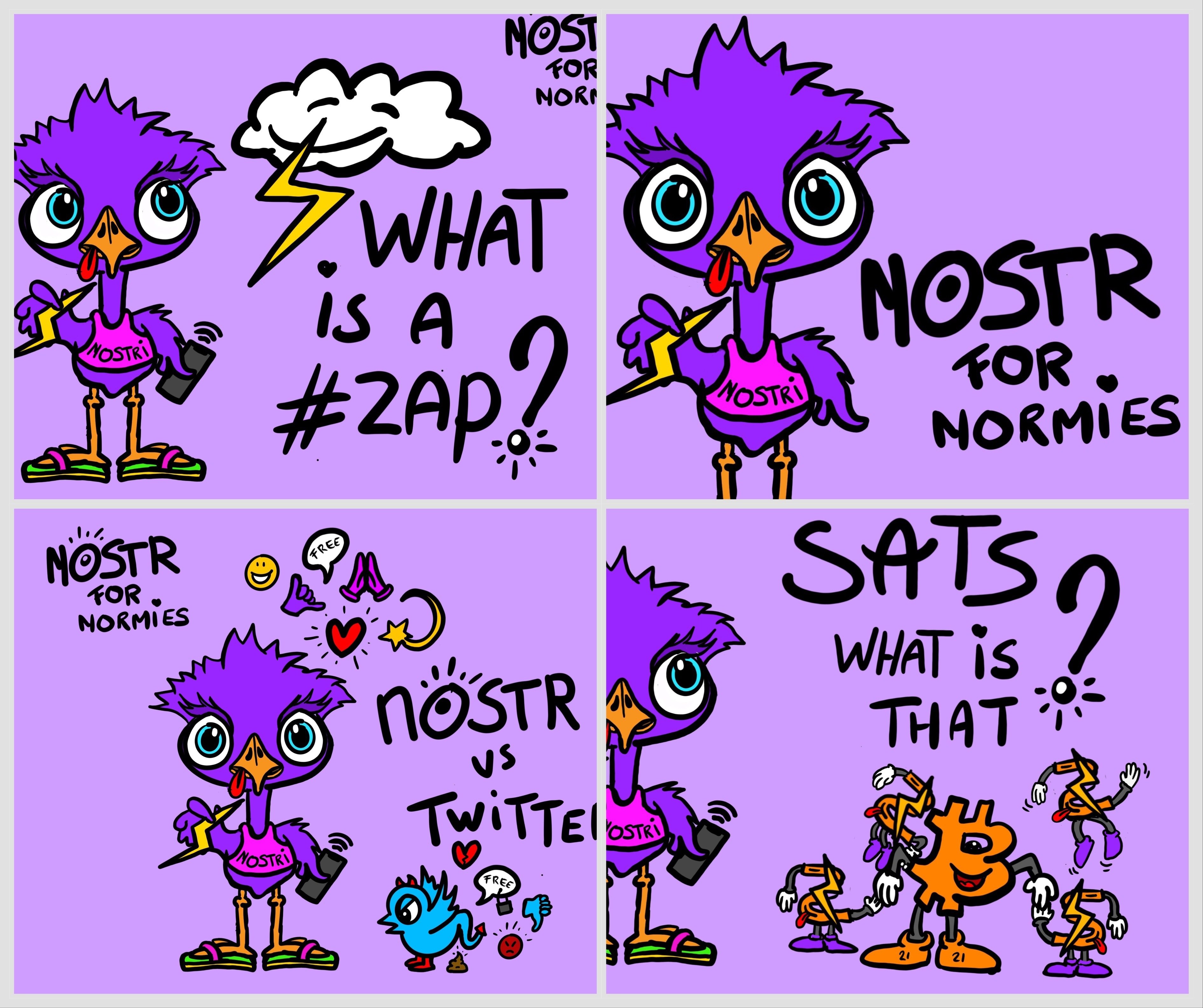 More ideas for Nostri?💜🐦 #nostr #grownostr…