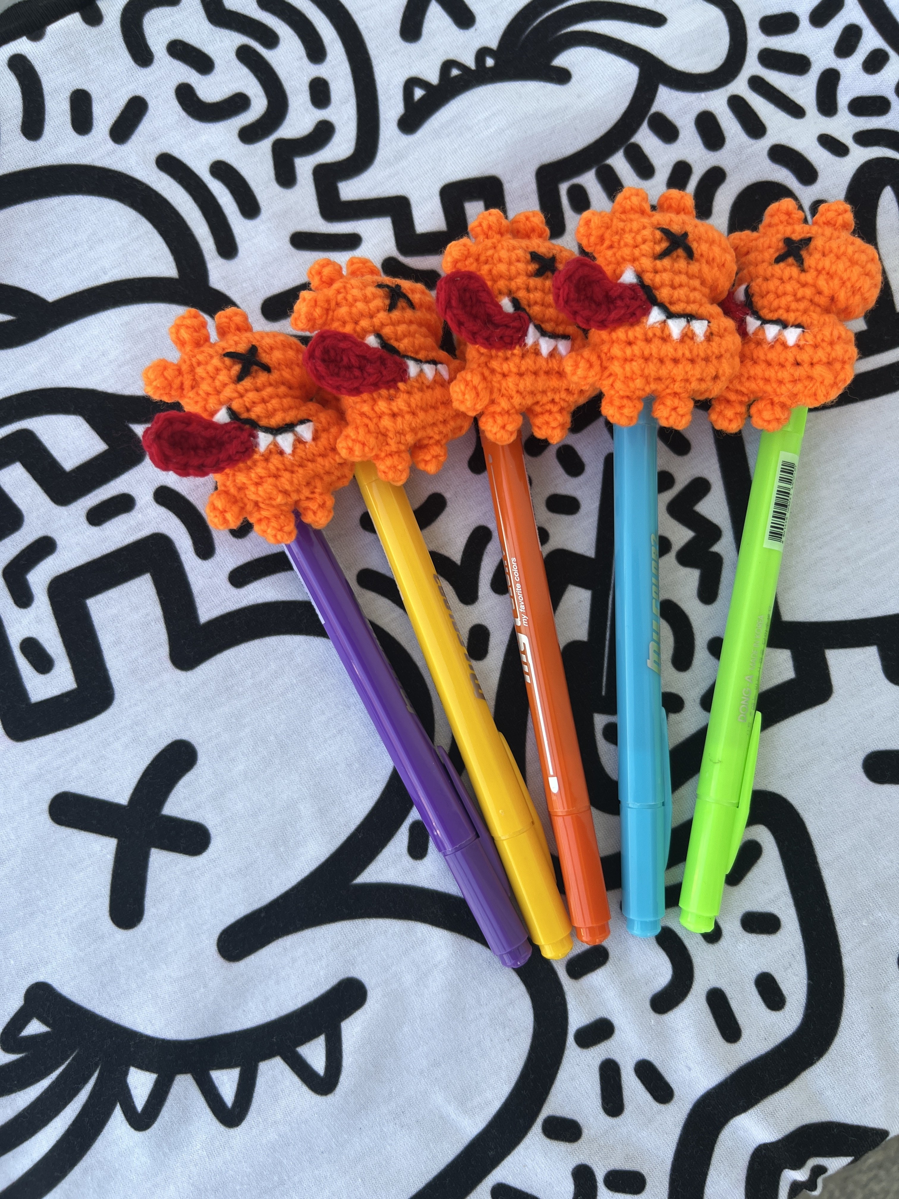 #bitcoin PopArt Pencil Toppers by @Capymoto…