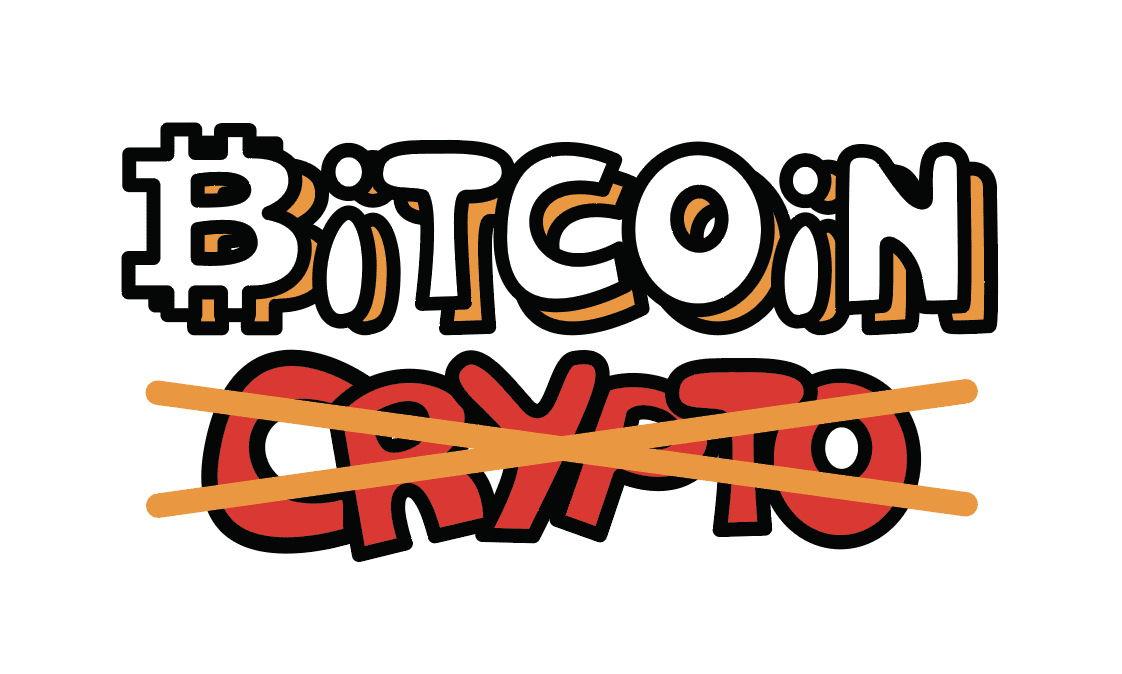 #Bitcoin not Crypto