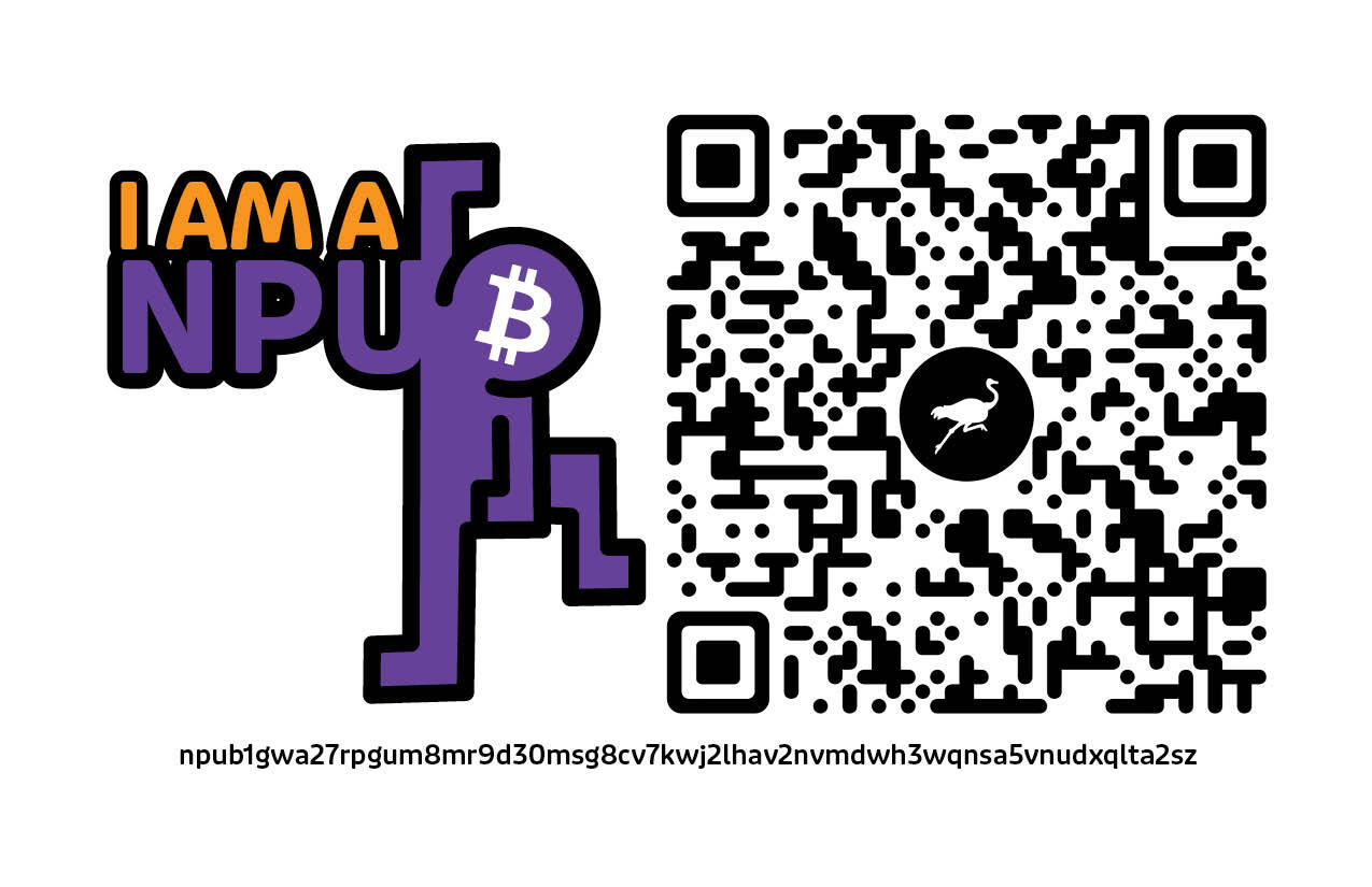 Get you own Npub PopArt QR