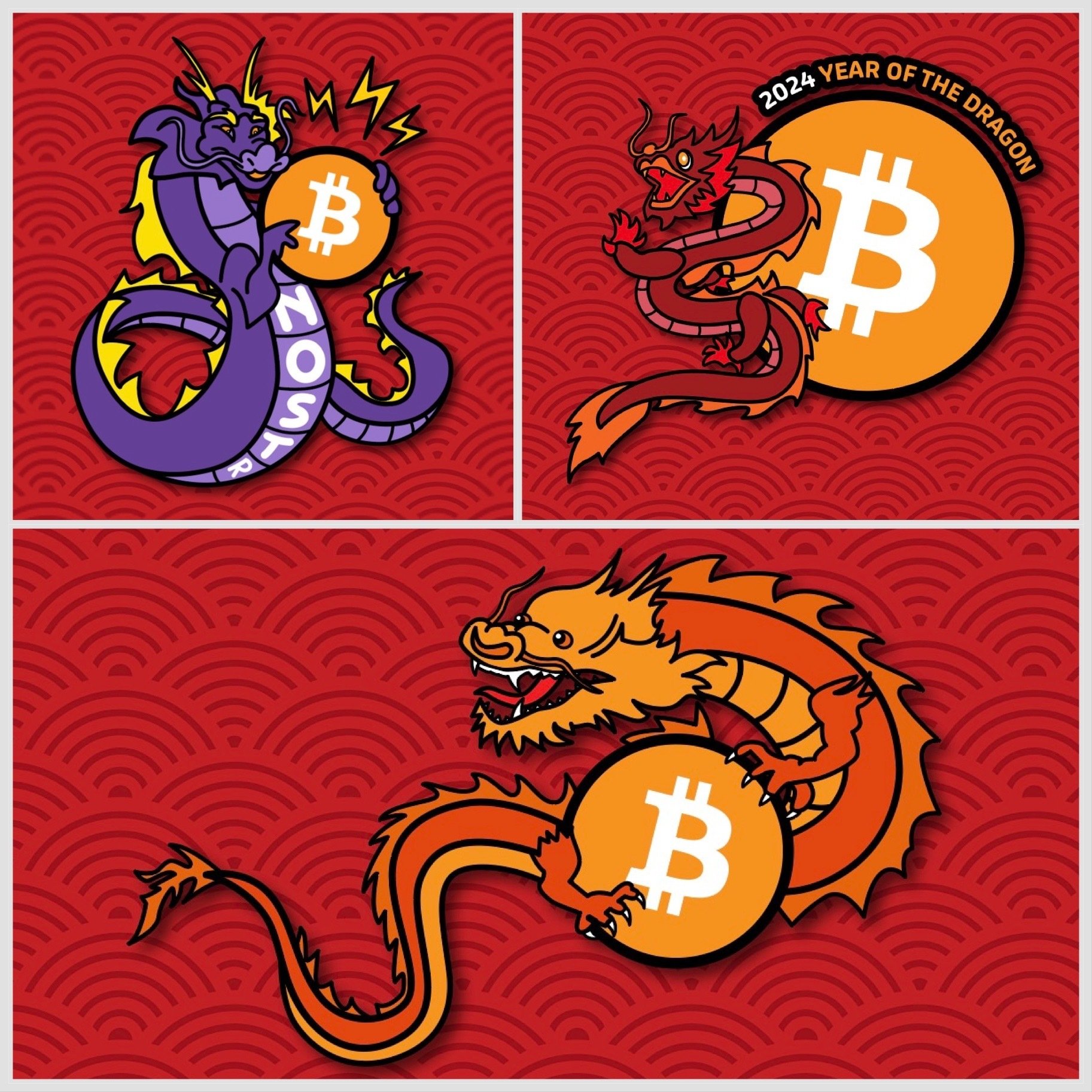 Year of the #bitcoin Dragon 🐉…