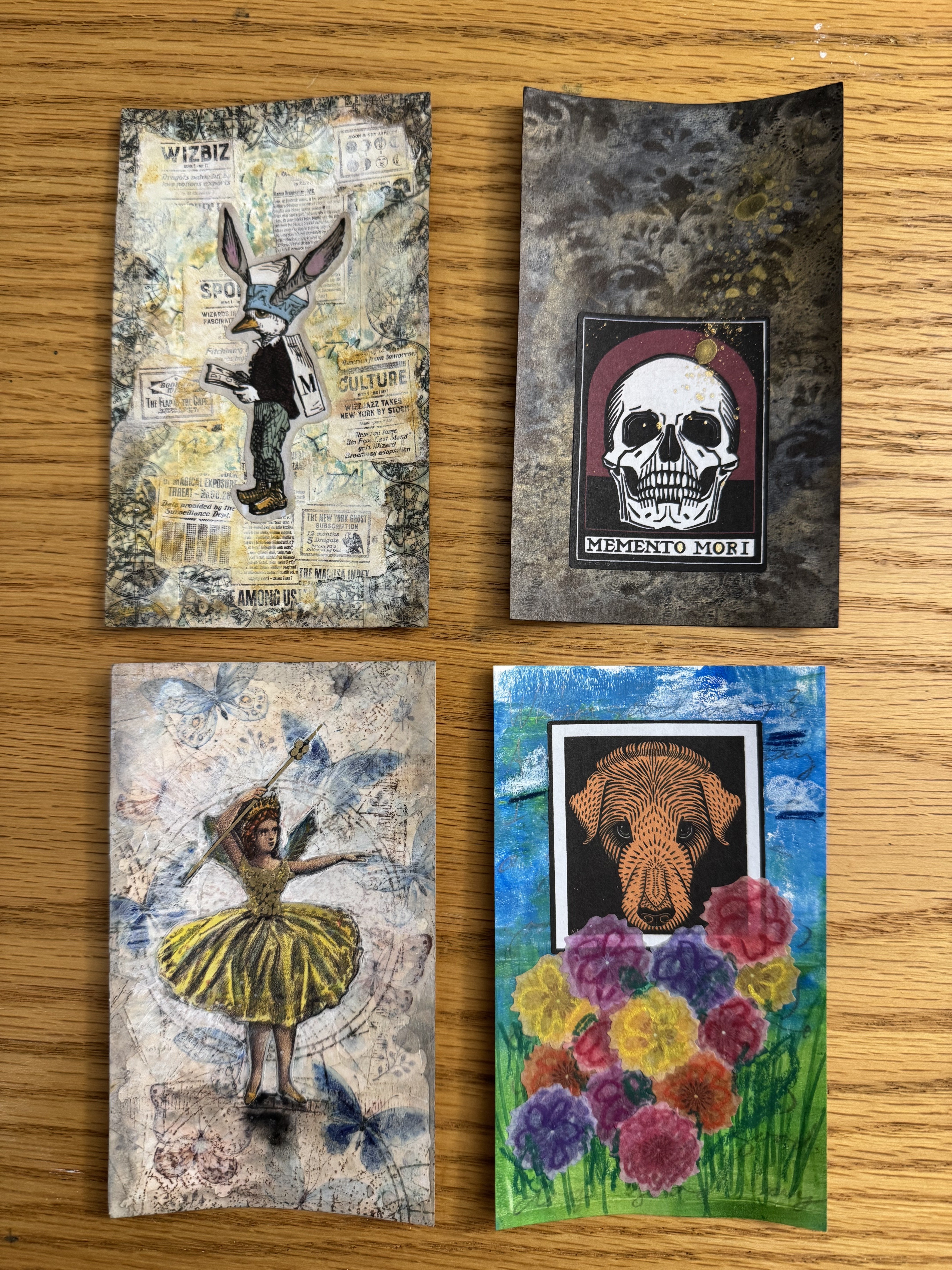 Not making much art in June…