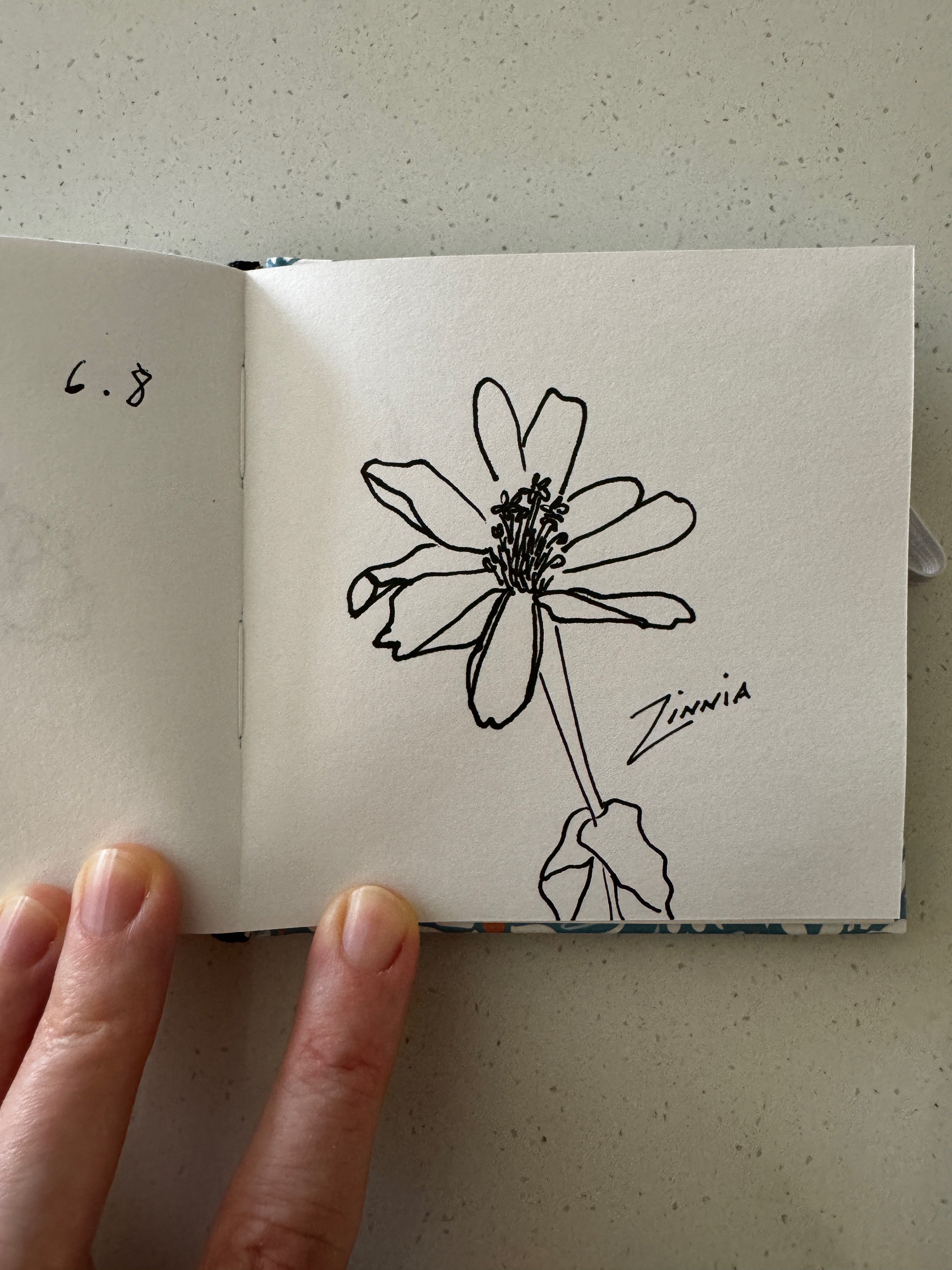 Daily drawing in a 4” x…