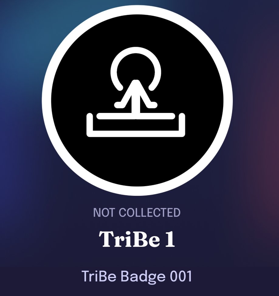 Tri₿e Badge