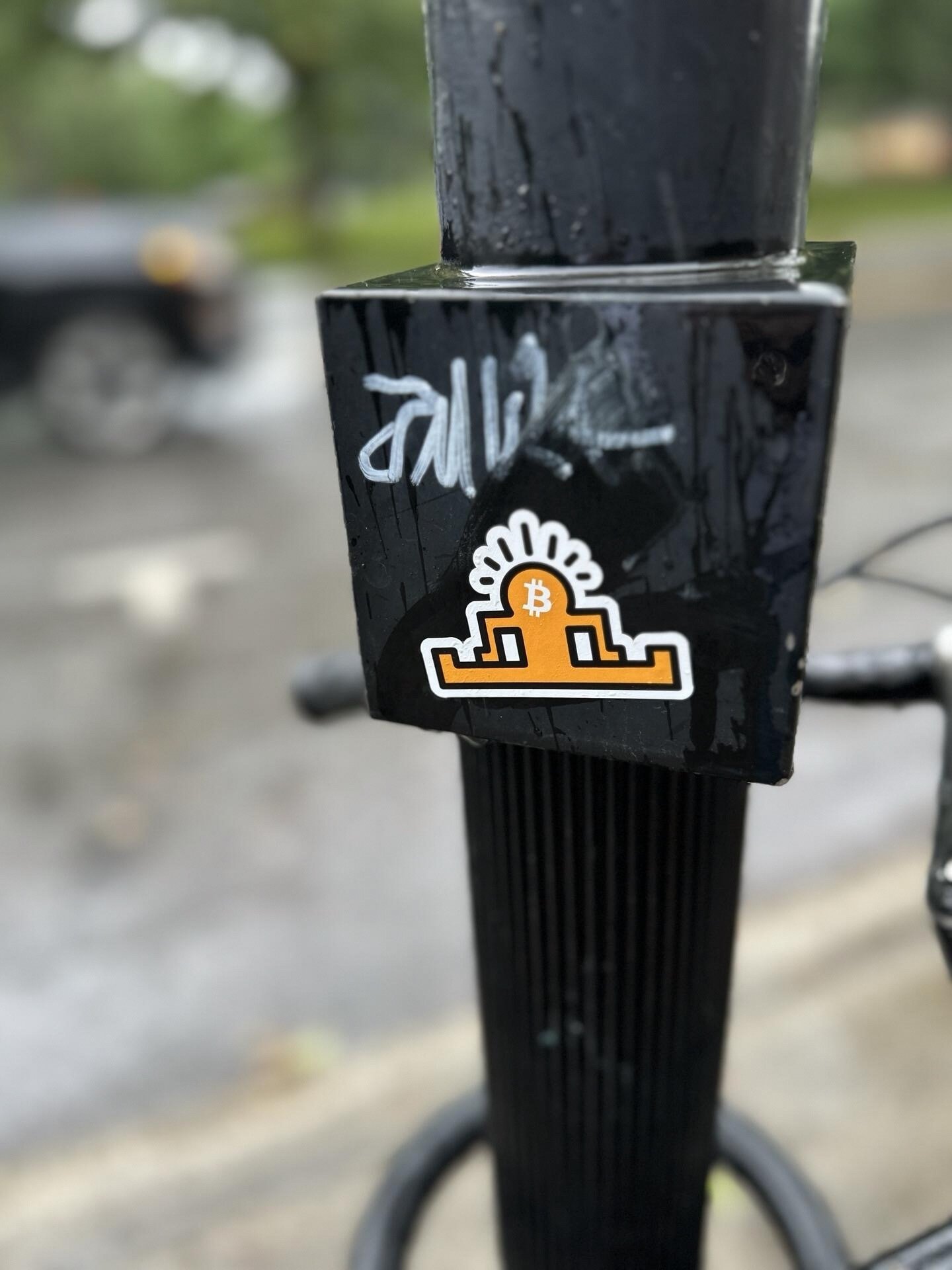 GM✍️ #Bitcoin Pop #art sticker 🤙