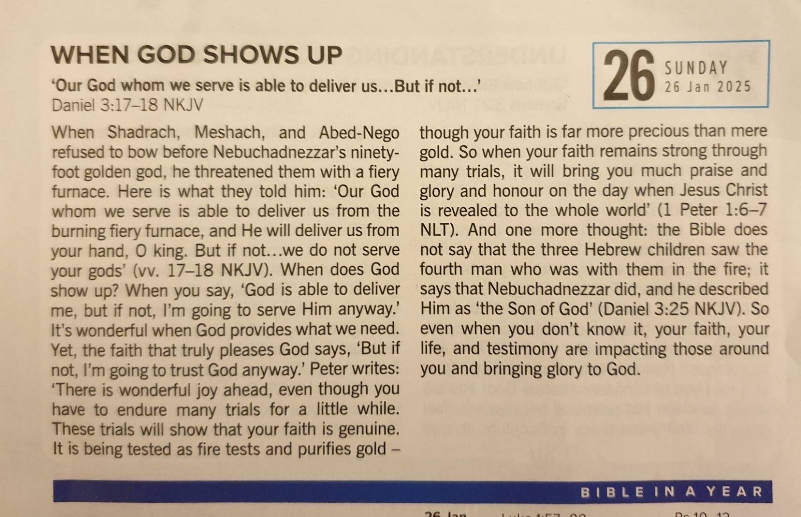 #dailybread