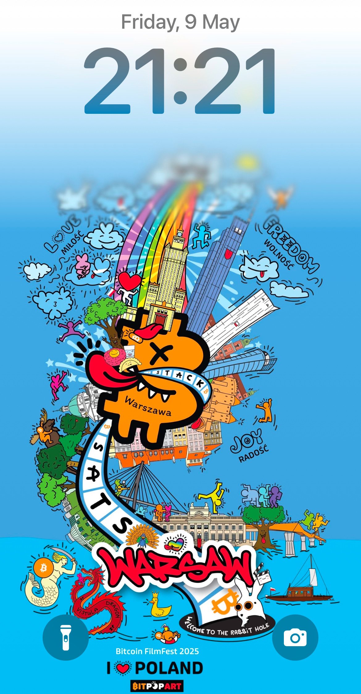 My @Bitcoin FilmFest wallpaper and latest…