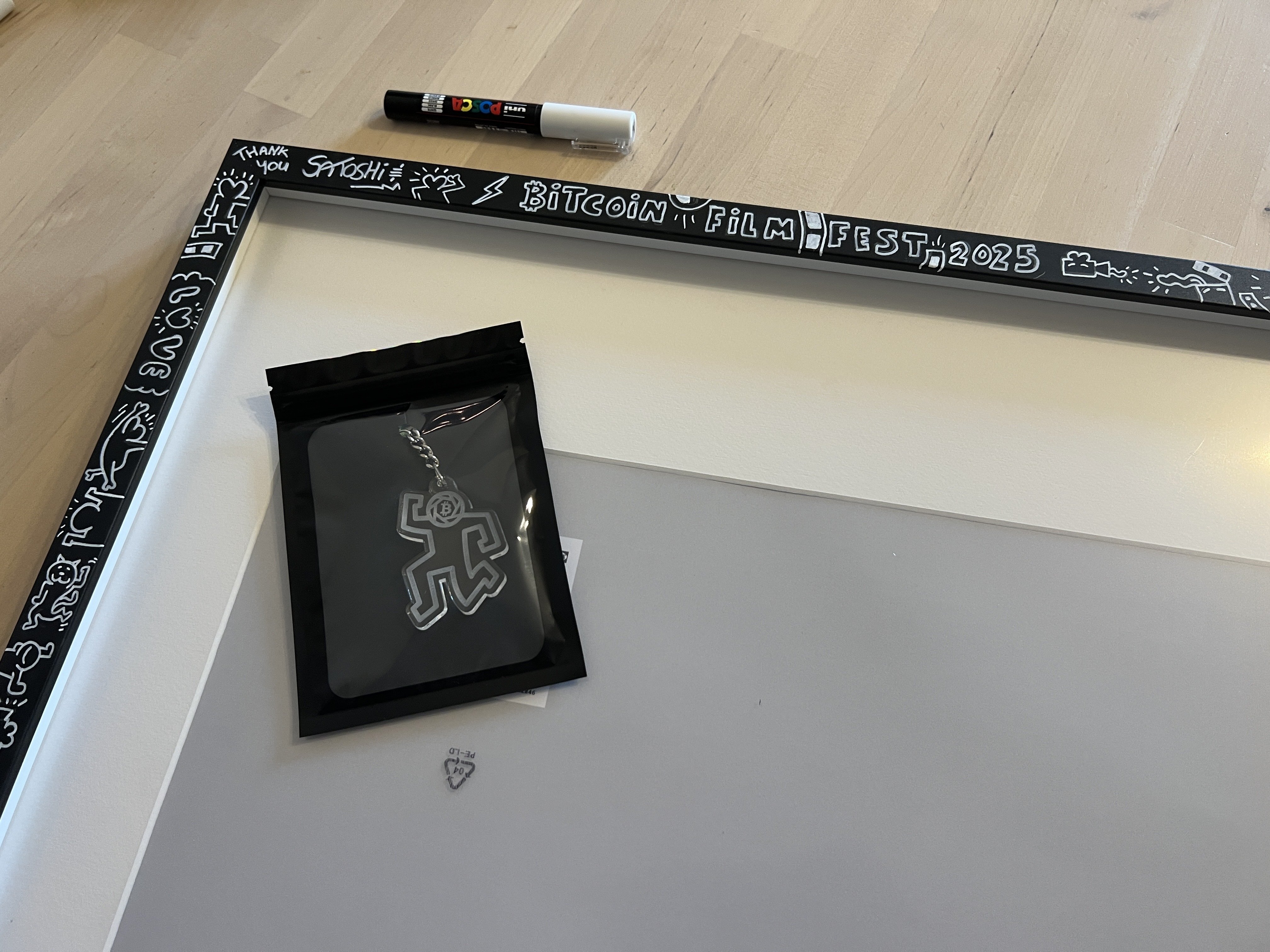The #art frame of the @Bitcoin…