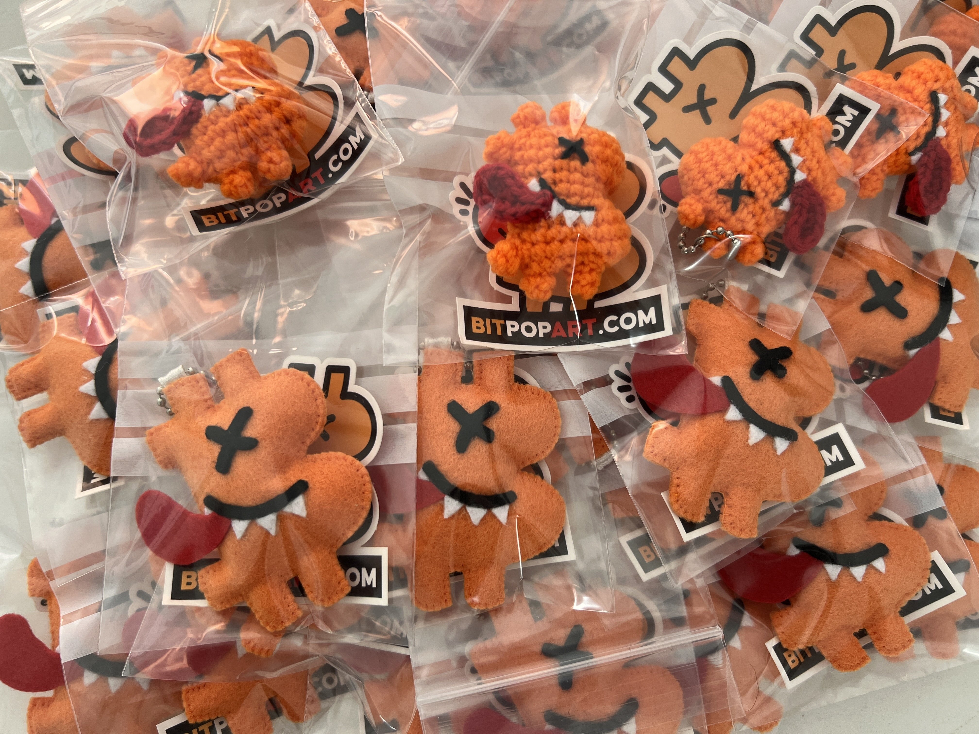 Preparing #Bitcoin Keychains & Pencil toppers for…